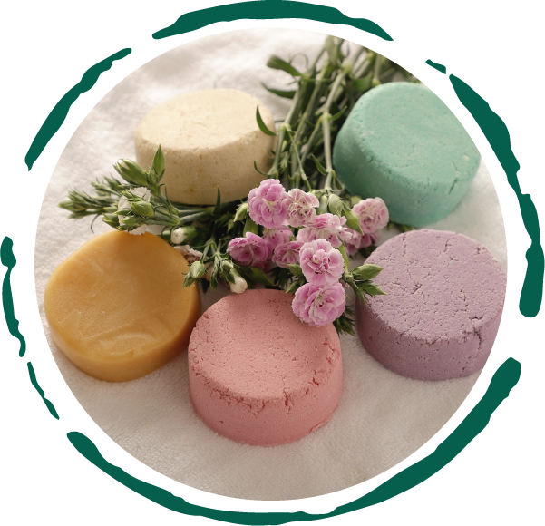 All-Natural Shampoo Bar. Plastic-Free